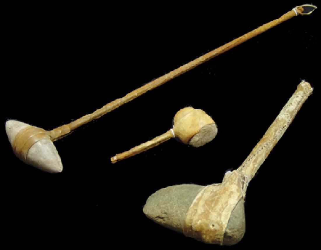 3 Plains Stone Clubs (1 of 10)