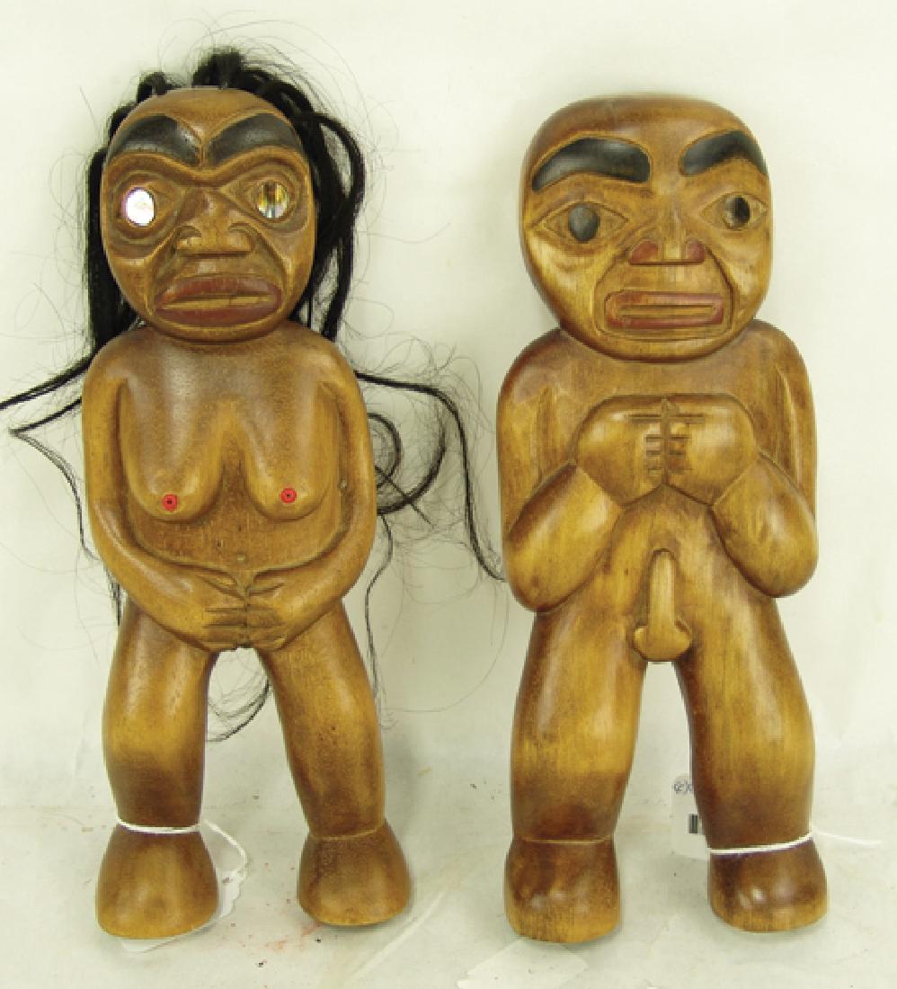 NW Coast Male/Female Dolls (1 of 9)