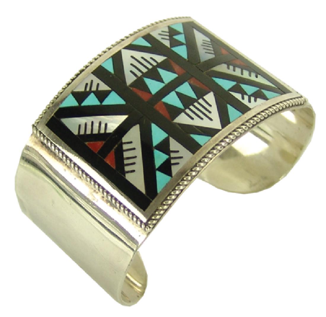 Zuni Inlay Bracelet - L & L Othole (1 of 4)