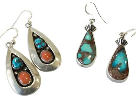2 Pairs of Navajo Earrings (1 of 5)