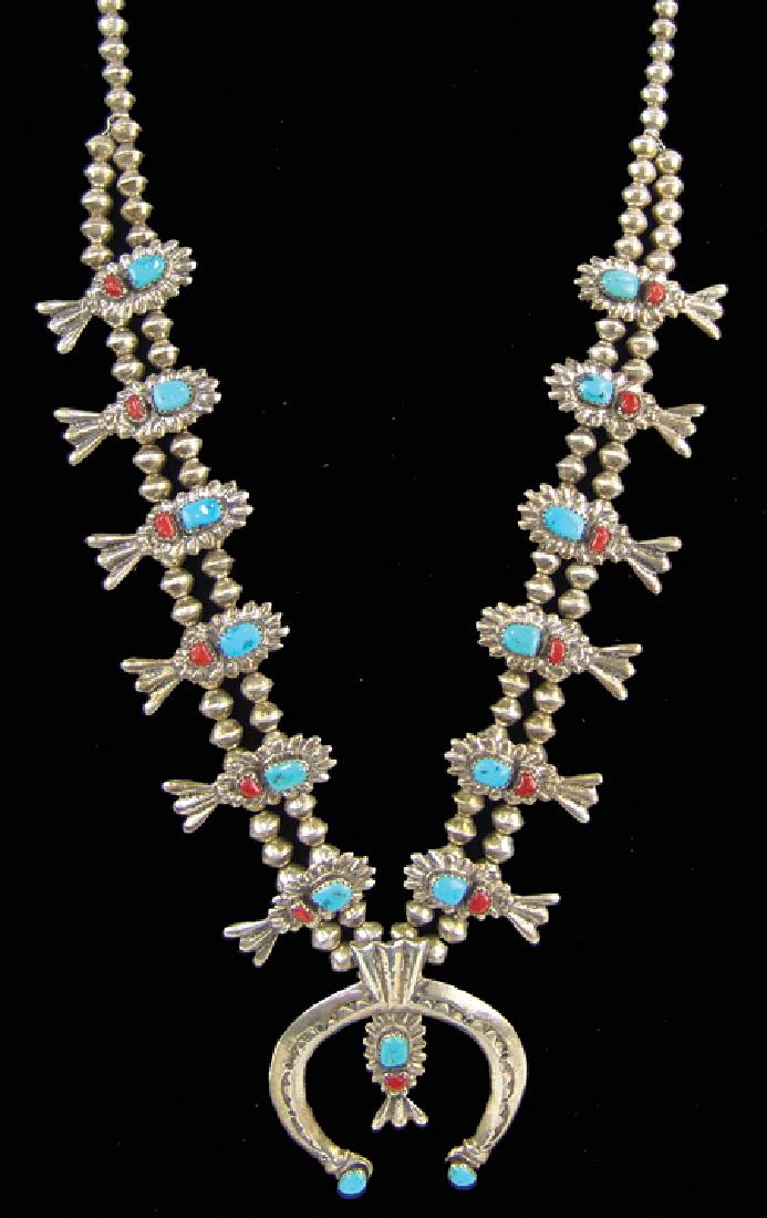 Zuni Necklace - Juan Calavaza (?) (1 of 9)