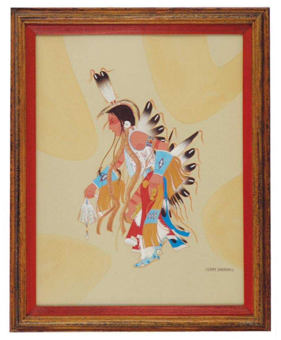 Jerry Ingram, Choctaw/Cherokee (b.1941) (1 of 4)