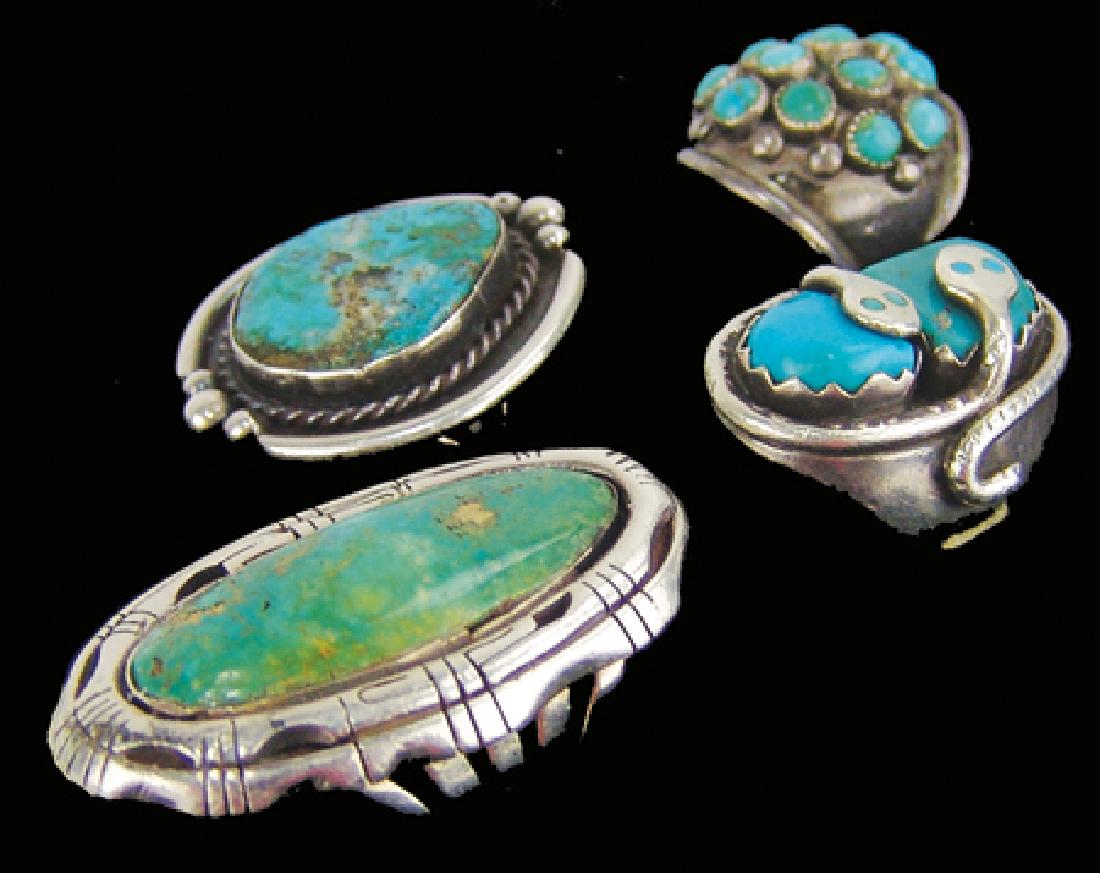 4 Navajo/Zuni Rings (1 of 9)