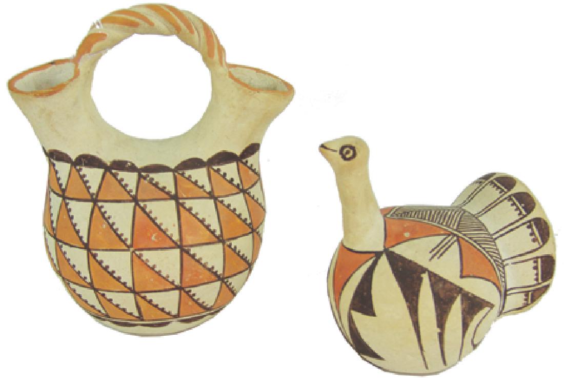 2 Acoma Pottery Items (1 of 9)