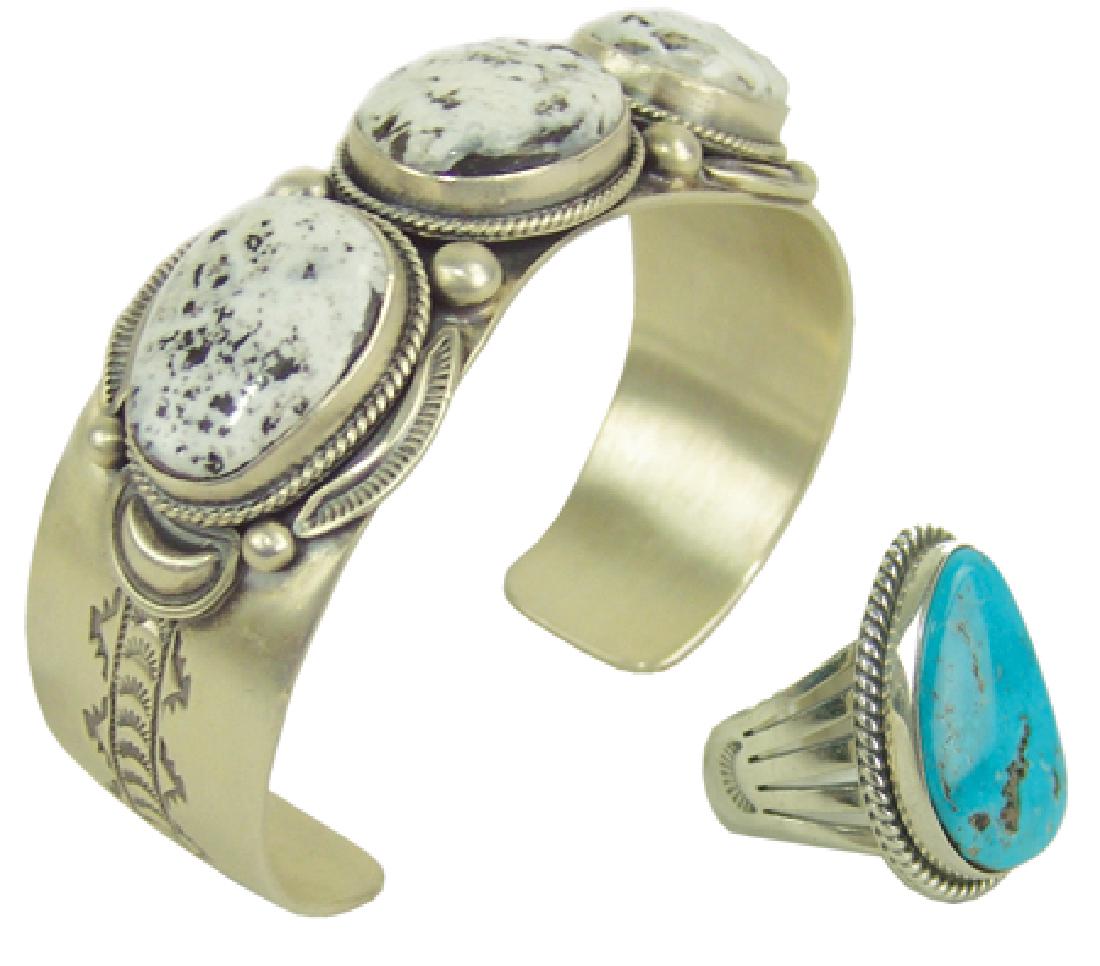 Navajo Bracelet & Ring - Joe Piaso, Jr. (1 of 12)