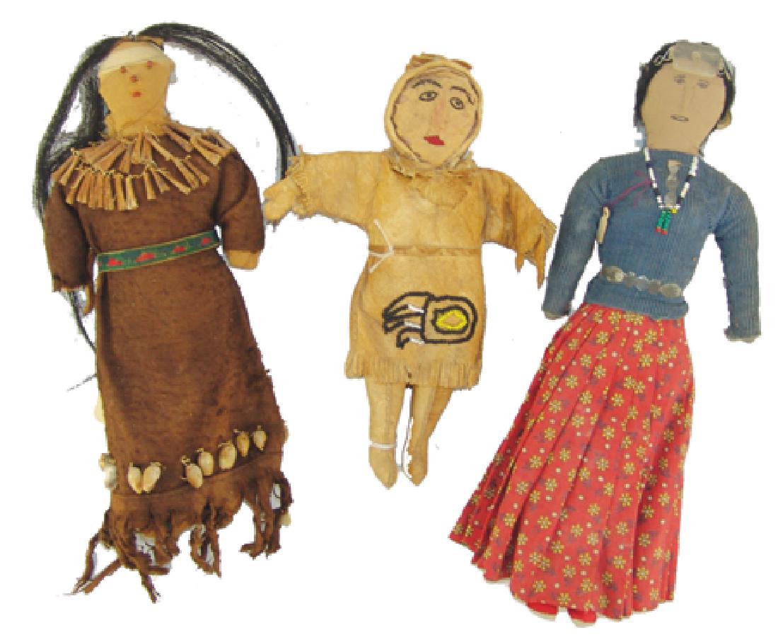 3 Antique Dolls (1 of 8)