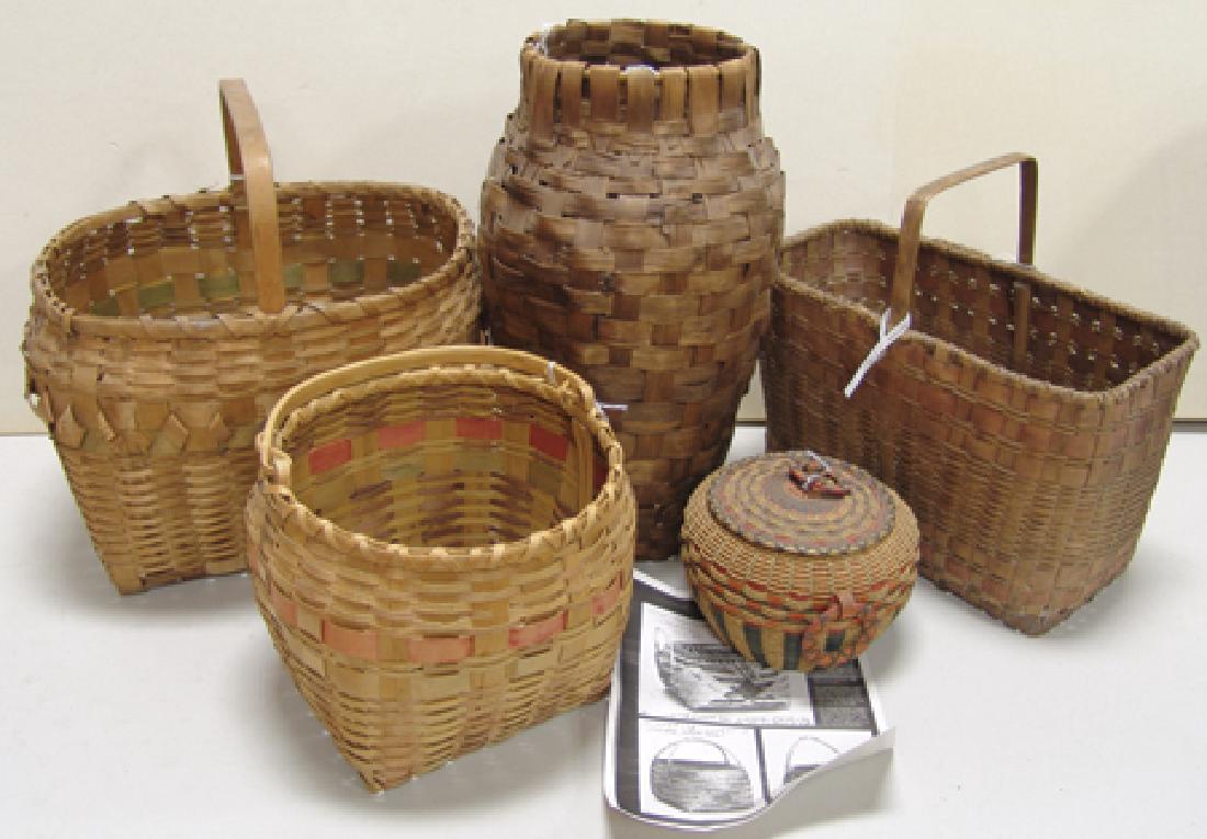 Large Box Lot of Basketry (1 of 18)