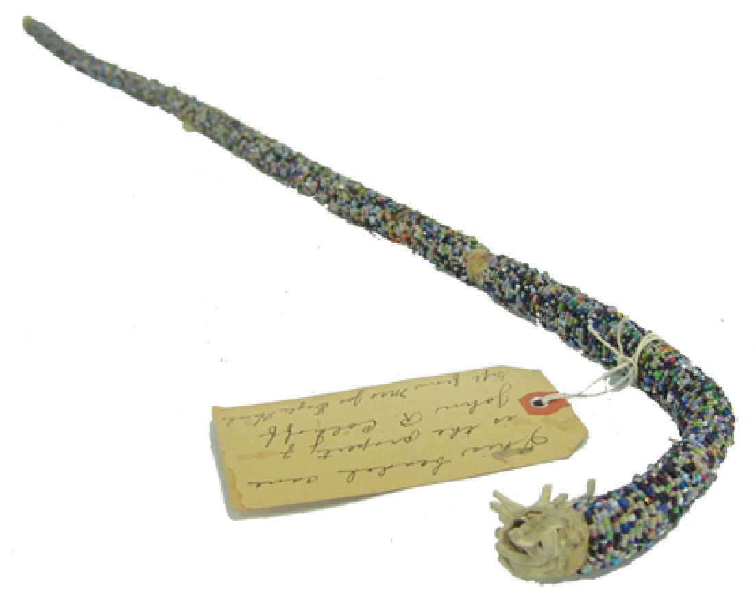 Lakota Beaded Cane - Mrs. Joe Eagle Hawk (1 of 7)