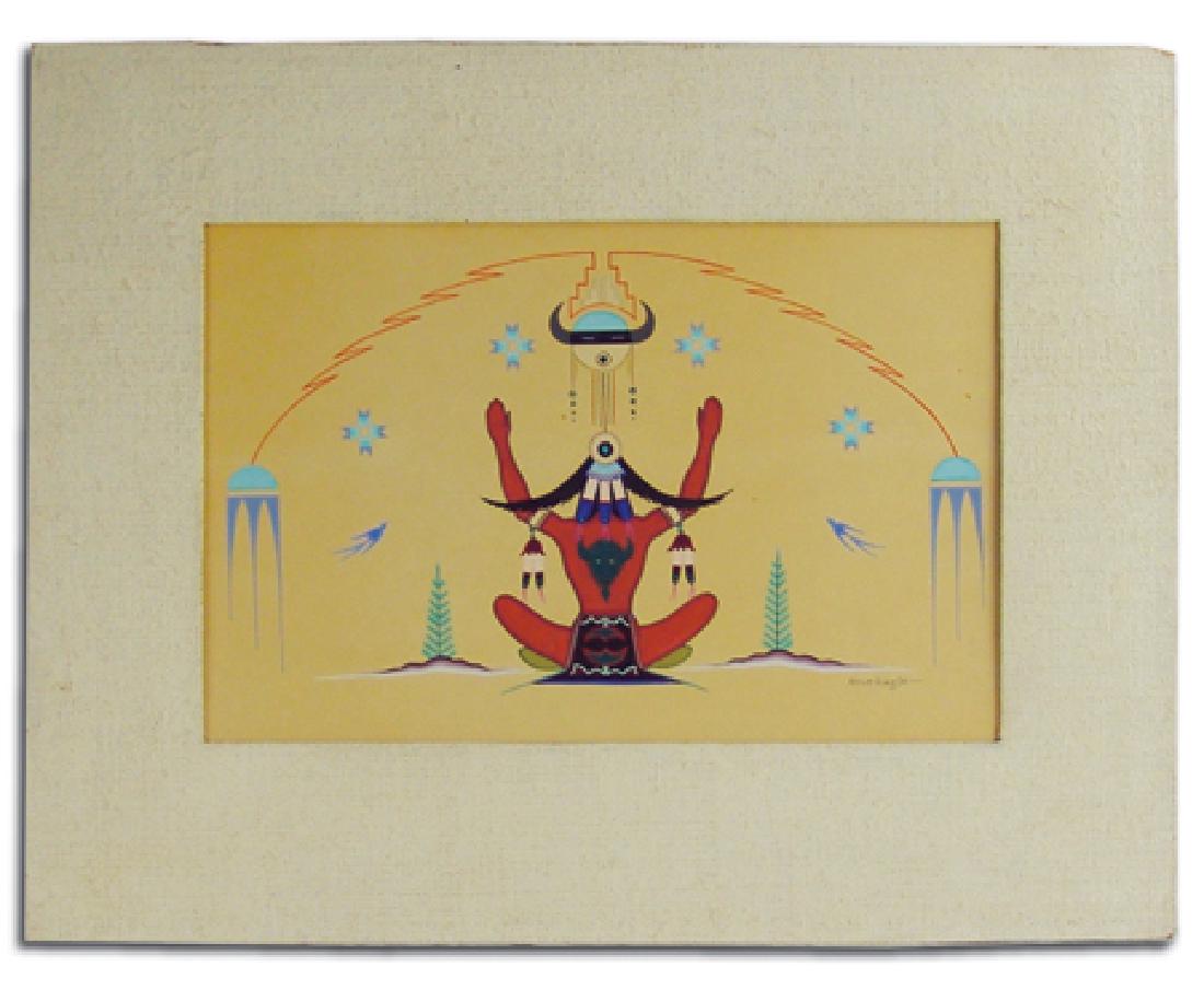 Acee Blue Eagle, Creek/Pawnee (1909-1959) (1 of 4)