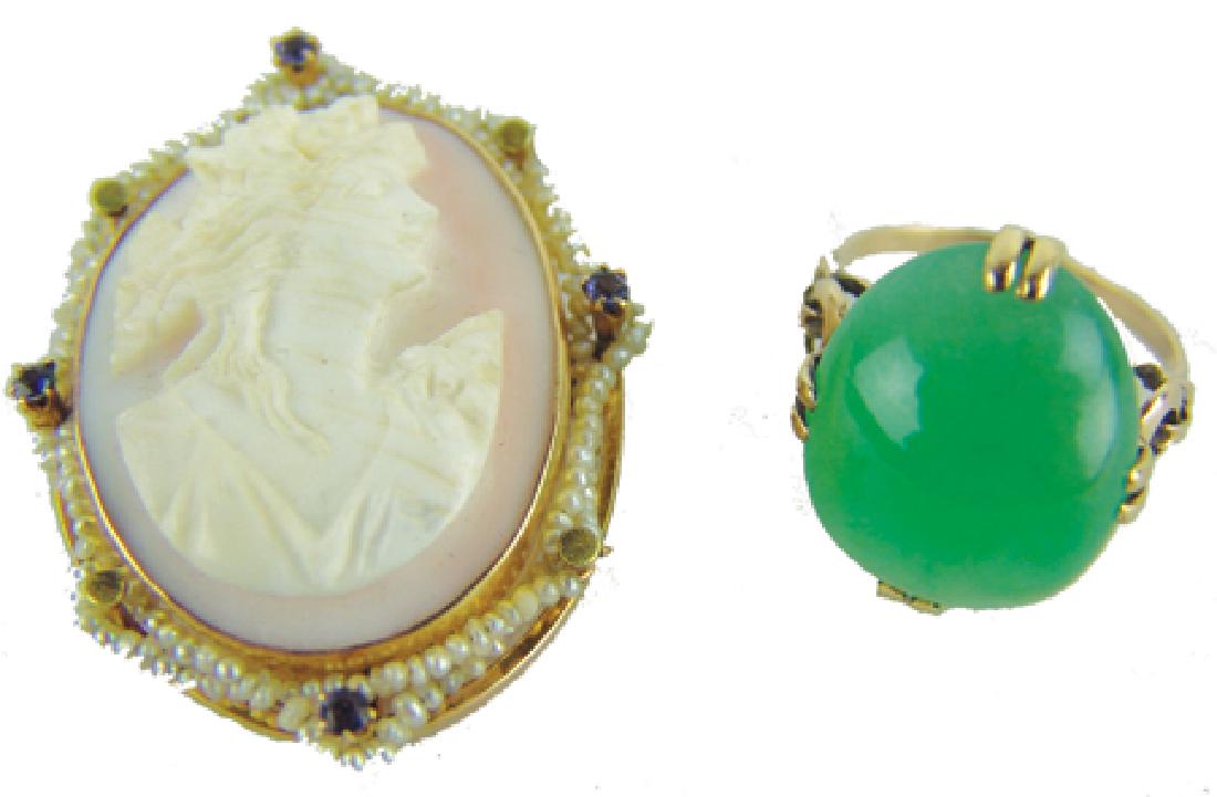 Gold Ring & Pendent (1 of 4)