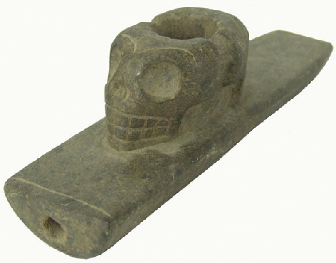 Carved Stone Pipe (1 of 10)