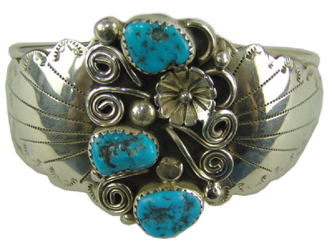 Navajo Bracelet - "K" (1 of 5)