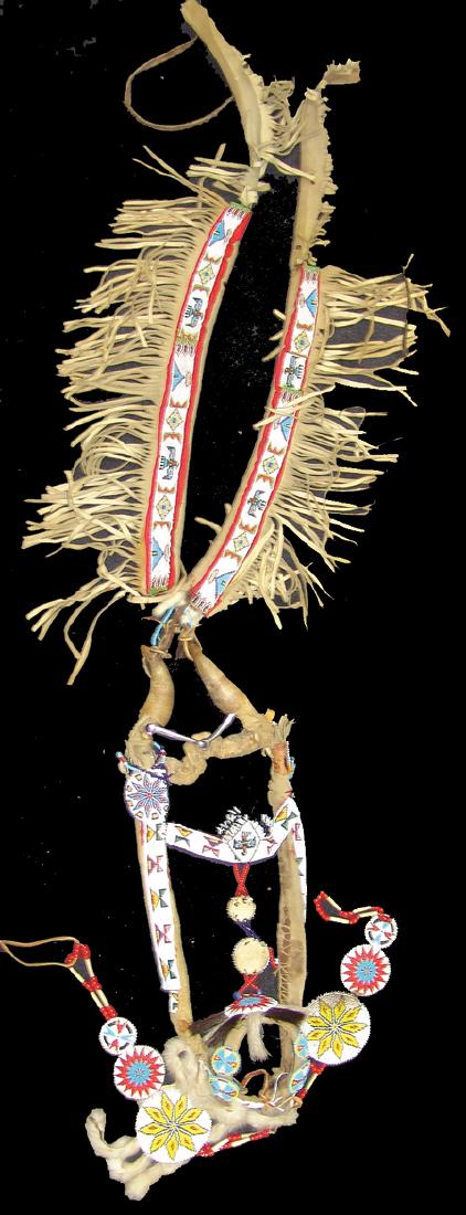 Beaded Bridle & Reins (1 of 5)