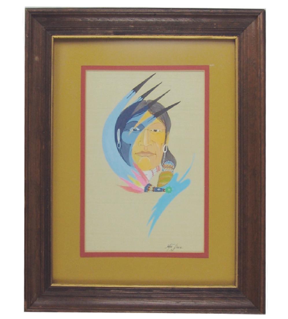 White Deer (Gary White), Choctaw (b.1950) (1 of 4)