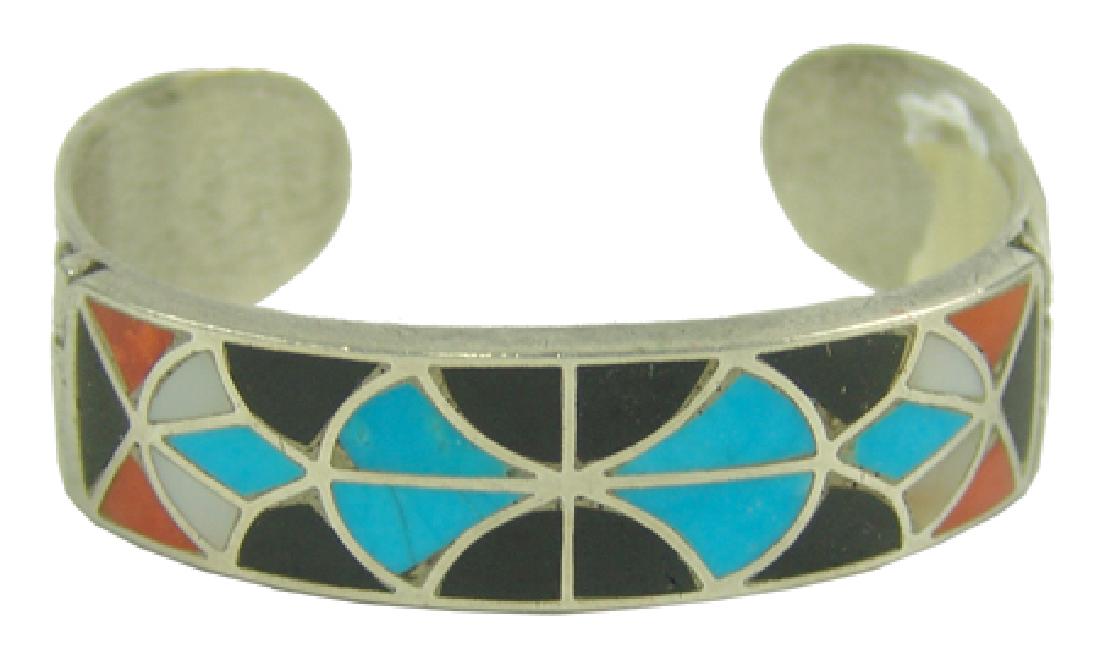 Zuni Inlay Bracelet (1 of 4)