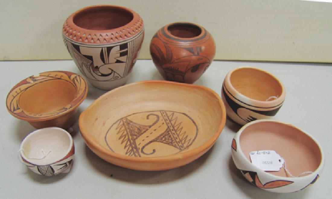 Box Lot of Hopi Pottery (1 of 20)