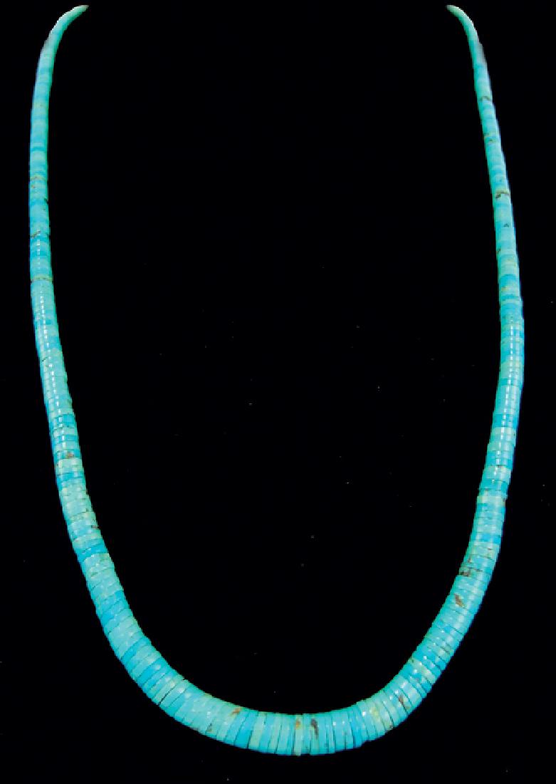 Pueblo Turquoise Necklace (1 of 8)