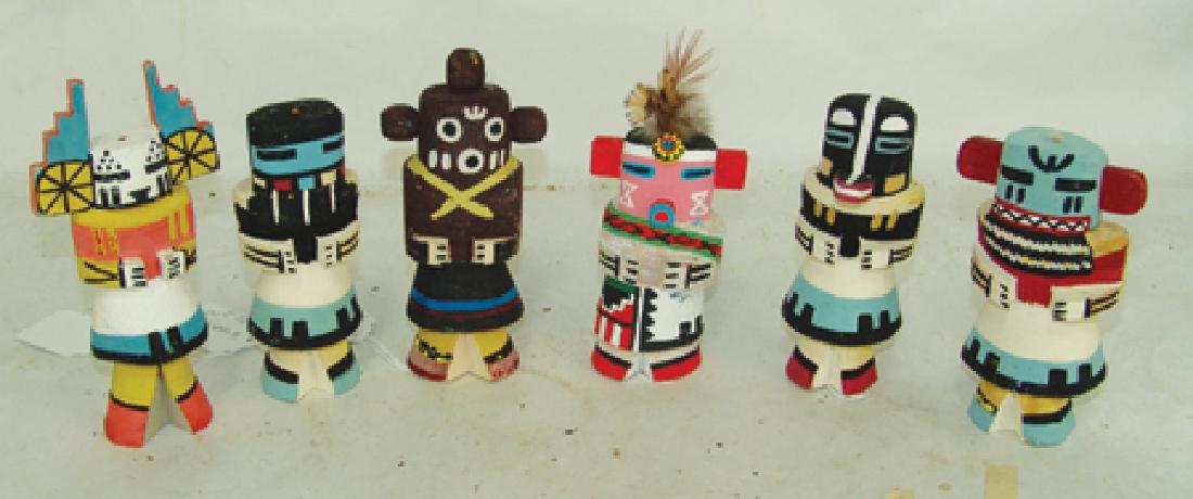 6 Kachina Dolls (1 of 7)