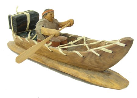 Cherokee Model Canoe - Clarence Downy (1 of 9)