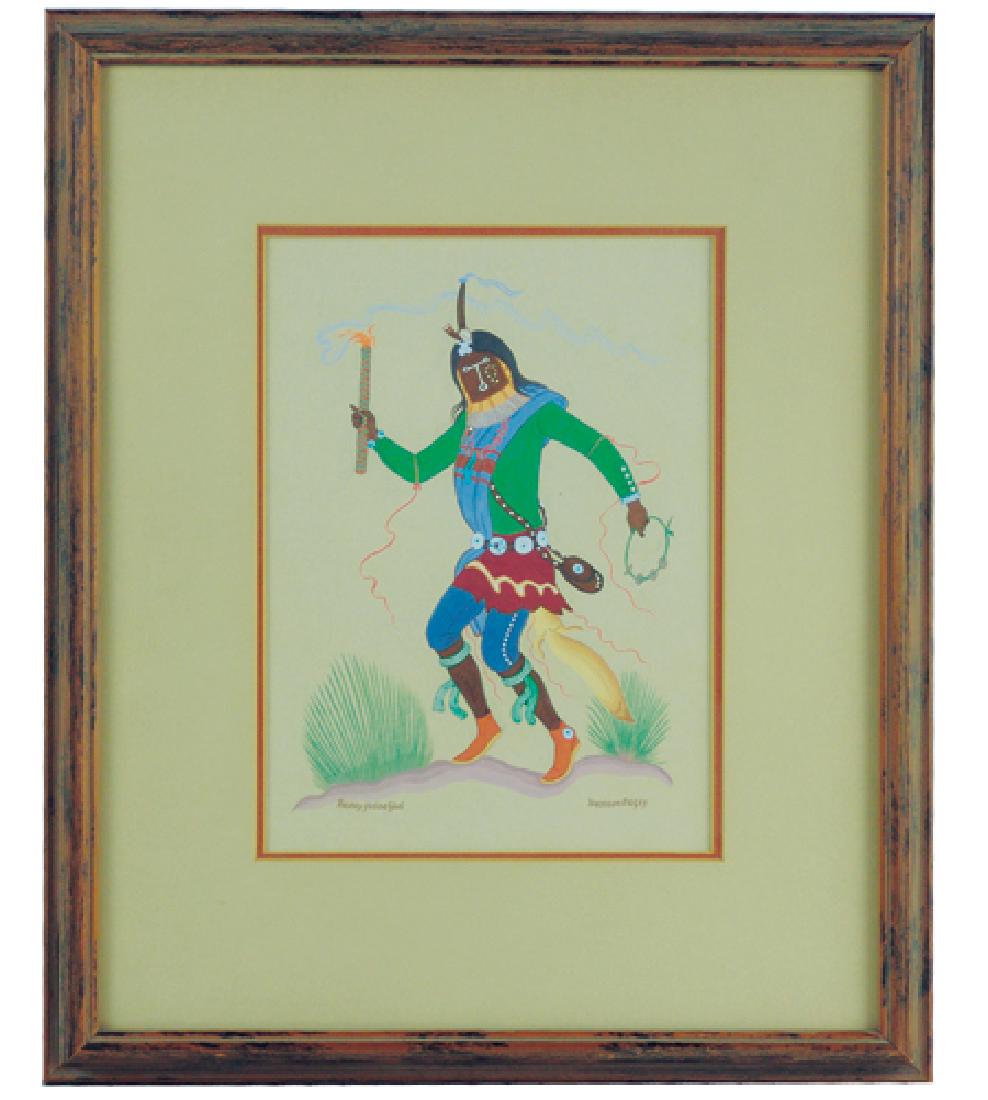 Harrison Begay, Navajo (1914-2012) (1 of 4)