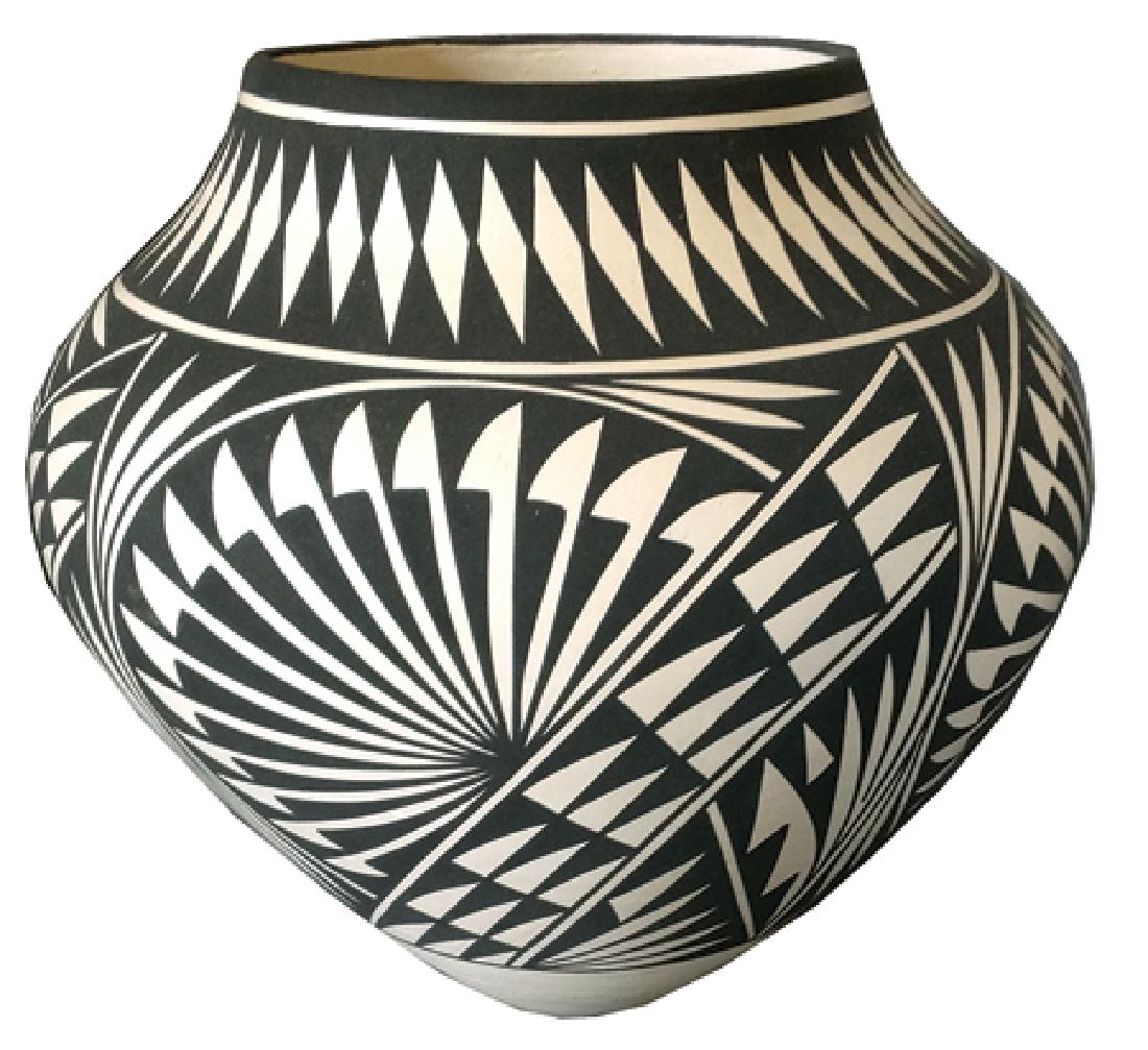 Acoma Pottery Jar - K. Victorino (1 of 4)