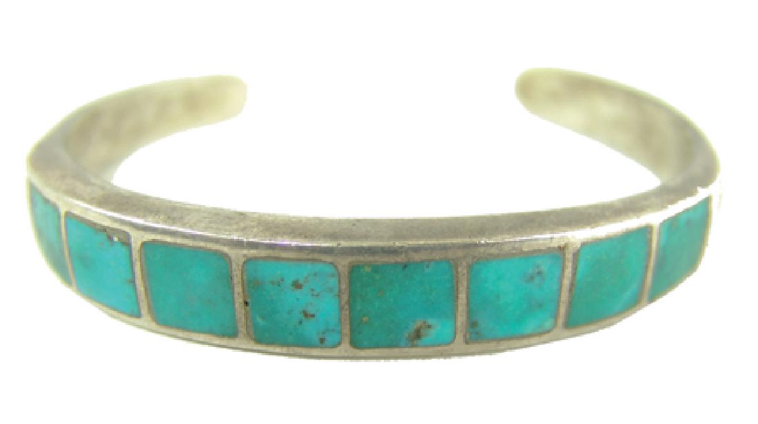 Zuni Inlay Bracelet (1 of 4)