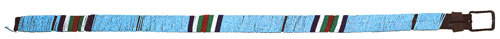 Sioux Belt: Solid beaded harness leather belt. 30" x 1-1/4"
