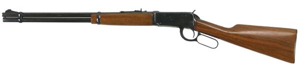 Winchester Model 94 Carbine: Ca. 1956 38" Fully blued, classic lever action .30-.30 Winchester carbine with 20" barrel. Very good condition. S/N 2191390 .