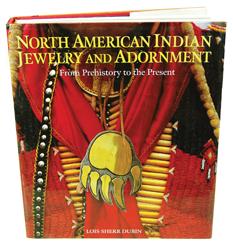 Large Beadwork Collector: Impressive reference book, "North American Indian Jewelry and Adornment, from Prehistoric to the Present", by Lois Durbin. Beautiful, hardcover coffee table book, profusely illustrated. Very good, use