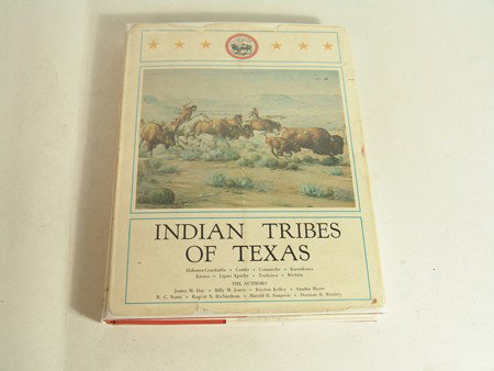 Collector's Book: Indian Tribes of Texas. 1971. Hardcover. Written in an easy to read style by outstanding historians, each article gives a history of the tribe and its over-all place in Texas. The famous Indian battle