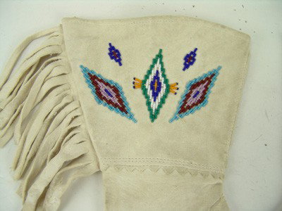 Flathead Beaded Gauntlets - 3