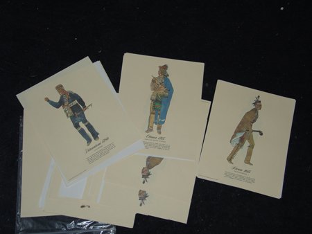 Color Portraits - Dirk Gringhuis: Set of full color portraits by Dirk Gringhuis. State Farm promotional prints featuring different tribes of Indians. All in good condition. Size: 14" x 11" each