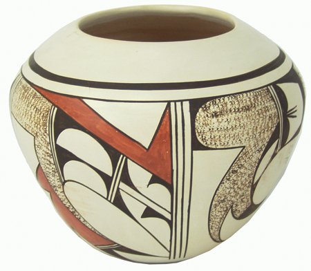 Hopi Pottery Jar - Fawn Navasie (1 of 8)