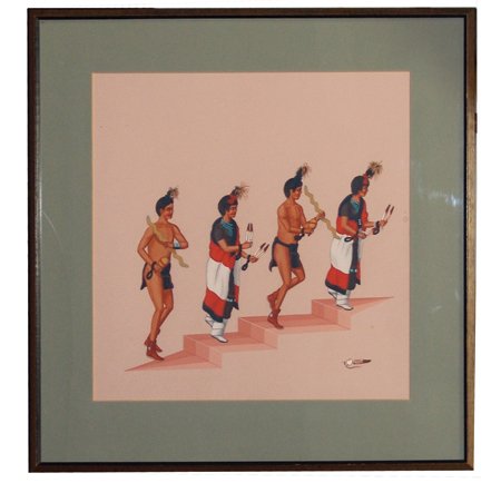 Johnny Secatero, Navajo (1945-2010) (1 of 5)