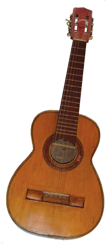 Antique Mexican Guitar (1 of 5)