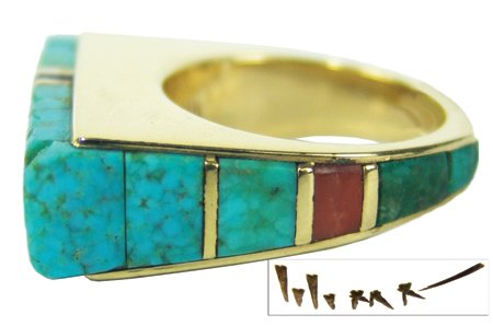 Hopi Gold Ring - Charles Loloma (1 of 10)