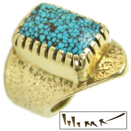 Hopi Gold Ring - Charles Loloma (1 of 10)