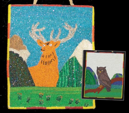 Plateau Double Beaded Bag (1 of 10)