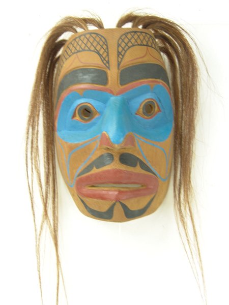 NW Coast Mask - Matt James, Kwakiutl (1 of 10)