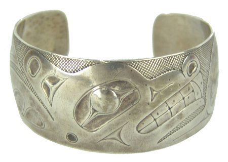 NWC Silver Bracelet - L.K.M. (1 of 10)