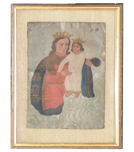 Antique Tin Retablo (1 of 4)