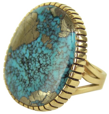 Hopi Gold Ring - Duane Maktima (1 of 10)