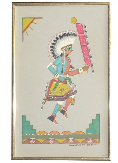 Romando Tse Ye Mu Vigil, San Ildefonso (1902-1978) (1 of 6)