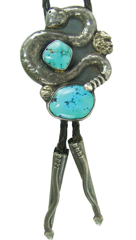 Navajo Bolo Tie - R. Platero (1 of 10)