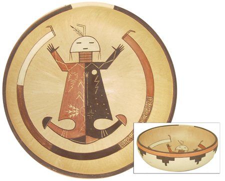 Navajo Pottery Bowl - Ida Sahmie (1 of 9)