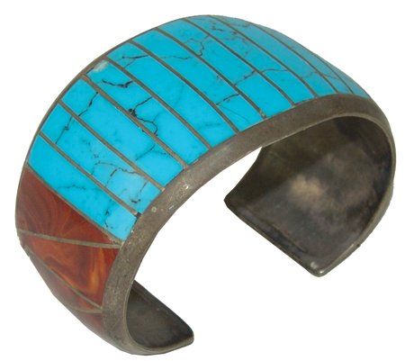 Zuni Inlay Bracelet - K (1 of 9)