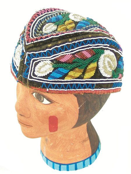 Iroquois Beaded Hat (1 of 8)