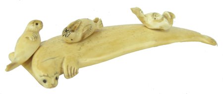 Eskimo Ivory Carving (1 of 8)