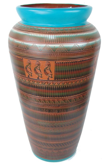 Navajo Pottery Jar - E.H. (1 of 7)