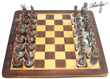Custom Chess Set - Charles Pratt (1 of 10)